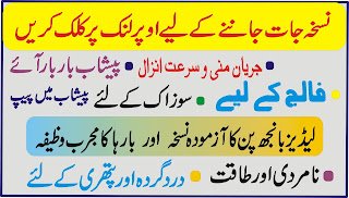 ہومیوپیتھک نسخہ جات   Homeopathic Prescriptions پیشاب بار بار دن میں کئی بار آئے…جریان منی و سرعت انزال…فالج کے لئے…بانجھ پن کی شکار لیڈیز کے لئے بہت ہی کارآمد نسخہ