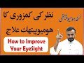 Weak Eye Sight and Homeopathic Treatment by Dr Zafar Hameed Malik
